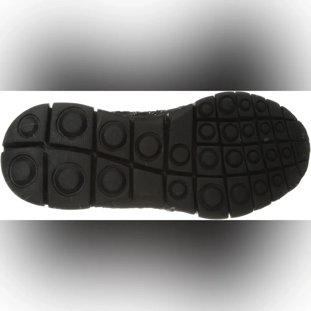 Bernie Mev Girl's Comfi K Mary Jane Flat Sandal | Black/Silver |‎ NEW!!!🖤🩶🖤